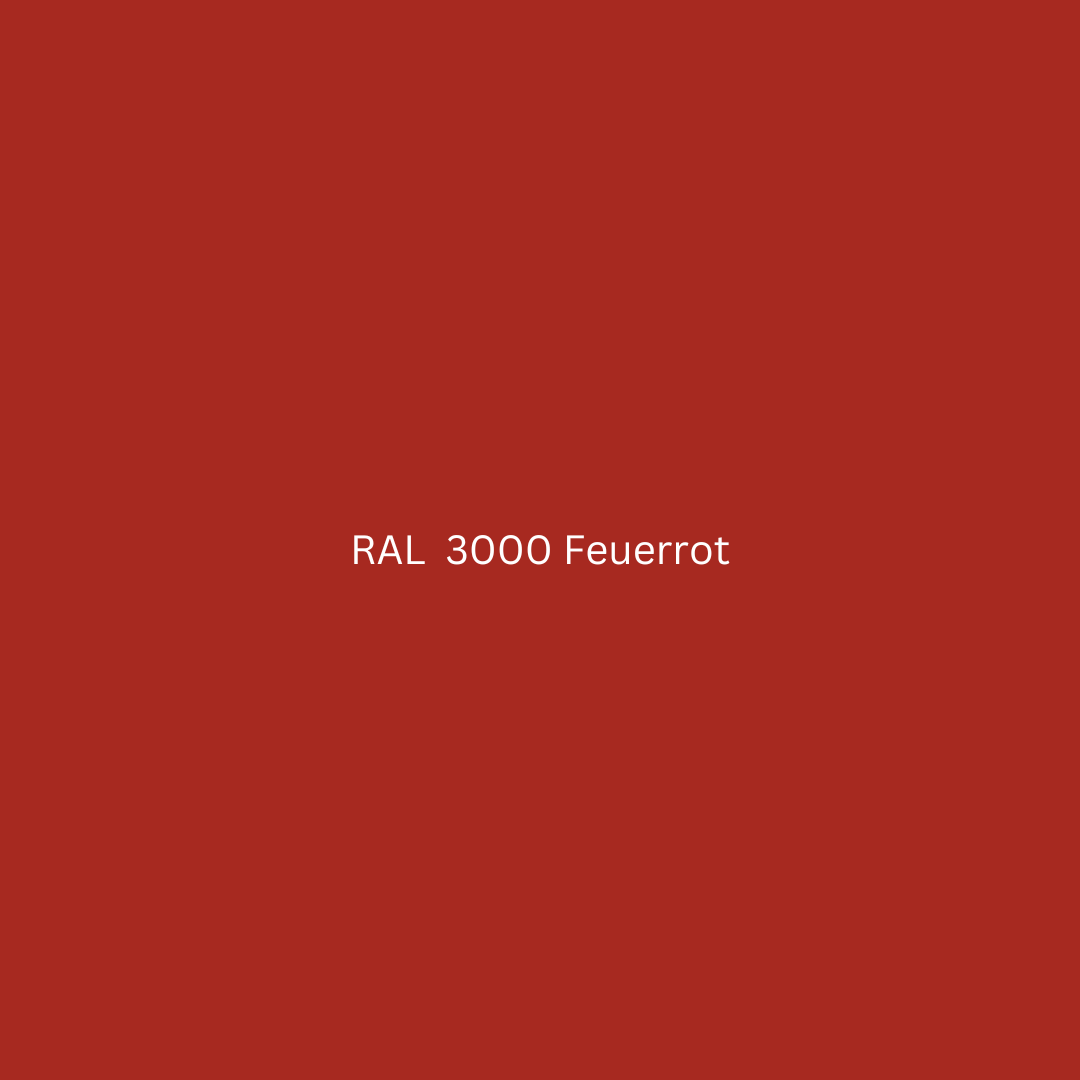 RAL-Farbe Feuerrot